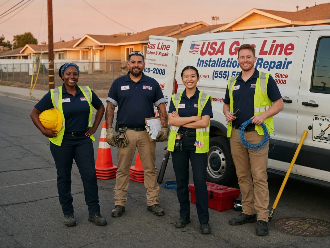 Gas Line Installation company in Bulpitt, IL